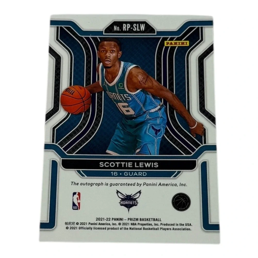 2021 Panini Prizm‎ Scottie Lewis Autograph Penmanship RC Charlotte Hornets